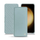 Samsung Galaxy S23+ leather case - Bleu ciel ( Nappa - Pantone #abcae9 ) 