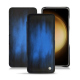 Capa em pele Samsung Galaxy S23+ - Bleu Patine