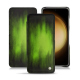 Capa em pele Samsung Galaxy S23+ - Vert Patine