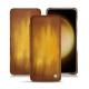 硬质真皮保护套 Samsung Galaxy S23+ - Doré Patine