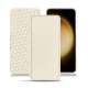 Capa em pele Samsung Galaxy S23+ - Blanc PU ( White ) 