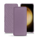 Capa em pele Samsung Galaxy S23+ - Lilas PU ( Pantone #b9a3e3 )