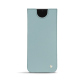 Samsung Galaxy S23+ leather pouch - Bleu ciel ( Nappa - Pantone #abcae9 ) 