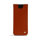 Funda de piel Samsung Galaxy S23+ - Orange Veggie ( Pantone #cb6015 ) 