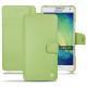 Capa em pele Samsung Galaxy A7 - Vert olive ( Nappa - Pantone 578U ) 