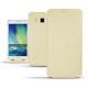 Lederschutzhülle Samsung Galaxy A7 - Beige ( Nappa - Pantone 7502C ) 