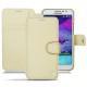 Custodia in pelle Samsung Galaxy Grand Max - Beige ( Nappa - Pantone 7502C ) 