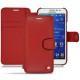 Capa em pele Samsung Galaxy Grand Prime - Rouge ( Nappa - Pantone 199C ) 