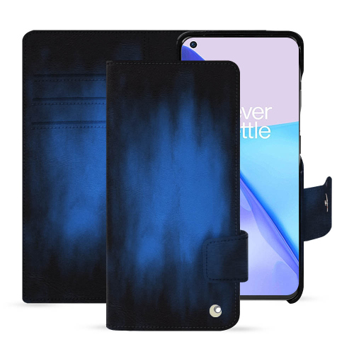 OnePlus 11用プレミアムウォレットケースBleu Patine