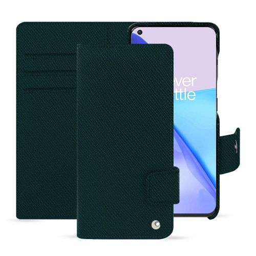 Estojo de carteira Premium para OnePlus 11Vert séduisant ( Pantone #1d3c34 ) 