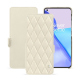 Funda de piel OnePlus 11 - Blanc - Couture ( Nappa - White ) 