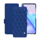 Funda de piel OnePlus 11 - Bleu océan - Couture ( Nappa - Pantone #003da5 ) 