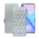 Housse cuir OnePlus 11 - Platinium - Couture ( Pantone 877C ) 
