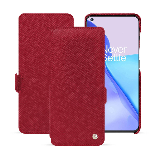 Funda de piel de lujo para OnePlus 11Rouge passion ( Pantone #a6192e ) 