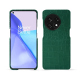 Funda de piel OnePlus 11 - Crocodile pino ( Pantone #173F35 ) 