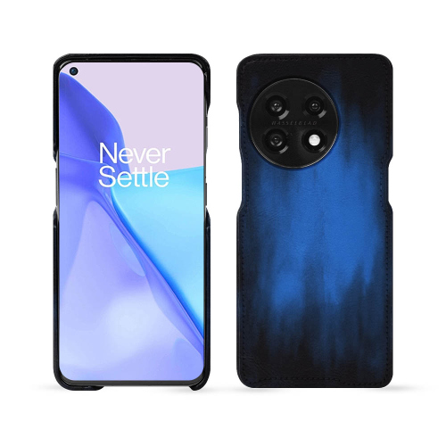 Cover posteriore premium per Oneplus 11Bleu Patine