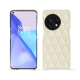 Custodia in pelle OnePlus 11 - Blanc - Couture ( Nappa - White ) 