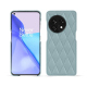 가죽 커버 OnePlus 11 - Bleu ciel - Couture ( Nappa - Pantone #abcae9 ) 