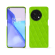 Lederschutzhülle OnePlus 11 - Vert fluo - Couture ( Pantone #00ab5f ) 