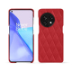 Custodia in pelle OnePlus 11 - Rouge troupelenc - Couture ( Pantone #AB191A )