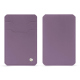 Porte cartes X2 - Lilas ( Nappa - Pantone #b9a3e3 ) 