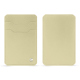 Portacarte X2 - Beige ( Nappa - Pantone #ceb888 ) 