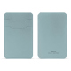 Porte cartes X2 - Bleu Ciel PU ( Pantone #abcae9 )