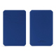 Portacarte X2 - Bleu Océan PU ( Pantone #003da5 )