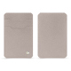 X2-Kartenhalter - Taupe innocent ( Pantone #d6d2c4 ) 