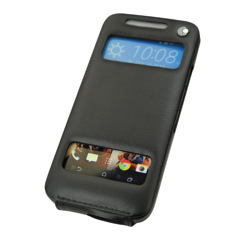 Custodia in pelle HTC One M9