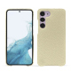Coque cuir Samsung Galaxy S23 - Ivoire ( Pantone #d6d6c6 ) 