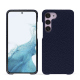 Samsung Galaxy S23 leather cover - Cobalt ( Pantone #2b253f ) 