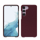 Capa em pele Samsung Galaxy S23 - Lie de vin ( Pantone #412234 ) 