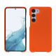 Funda de piel Samsung Galaxy S23 - Orange fluo ( Pantone #ff5406 ) 