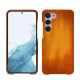 硬质真皮保护套 Samsung Galaxy S23 - Orange Patine