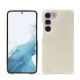 Lederschutzhülle Samsung Galaxy S23 - Blanc escumo ( Pantone #D6D6D1 )
