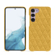硬质真皮保护套 Samsung Galaxy S23 - Mimosa - Couture ( Pantone #b39437 ) 