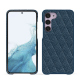 Coque cuir Samsung Galaxy S23 - Indigo - Couture ( Pantone #1f4565 ) 