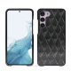 Samsung Galaxy S23 leather cover - Onyx - Couture ( Noir / Black ) 