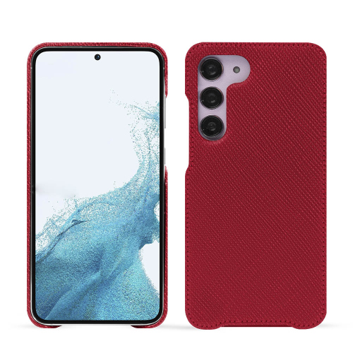 Estojo Deluxe para Samsung Galaxy S23Rouge passion ( Pantone #a6192e ) 