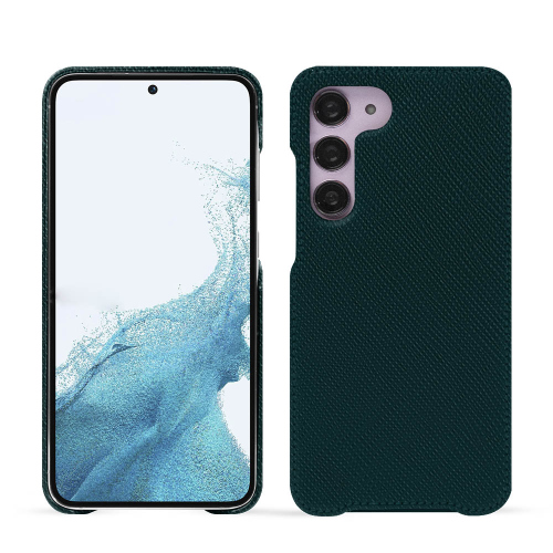 Luxus-Schutzhülle für Samsung Galaxy S23Vert séduisant ( Pantone #1d3c34 ) 