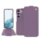 Capa em pele Samsung Galaxy S23 - Lilas ( Nappa - Pantone #b9a3e3 ) 