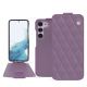 Custodia in pelle Samsung Galaxy S23 - Lilas - Couture ( Nappa - Pantone #b9a3e3 ) 