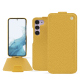 Custodia in pelle Samsung Galaxy S23 - Mimosa ( Pantone #b39437 ) 
