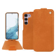 硬质真皮保护套 Samsung Galaxy S23 - Mandarine vintage ( Pantone #d47231 ) 
