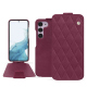 Capa em pele Samsung Galaxy S23 - Prune vintage - Couture ( Pantone #612434 ) 