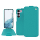 Housse cuir Samsung Galaxy S23 - Bleu fluo 