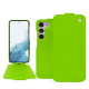Funda de piel Samsung Galaxy S23 - Vert fluo ( Pantone #00ab5f ) 
