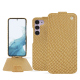 Funda de piel Samsung Galaxy S23 - Serpent sabbia ( Pantone #D2BA92 )