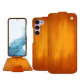 Lederschutzhülle Samsung Galaxy S23 - Orange Patine